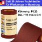Preview: schleifpapierrolle koernung-120