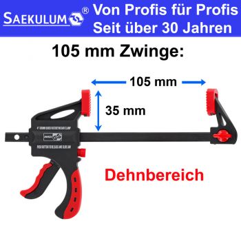 Preview: einhandzwinge 100mm