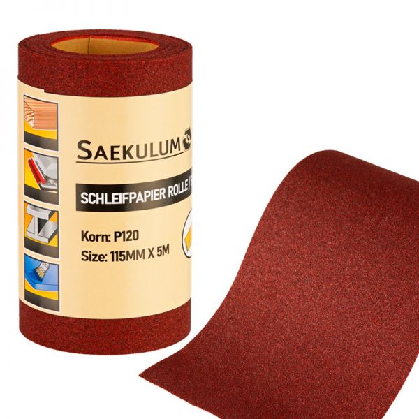 schleifpapierrolle koernung-120