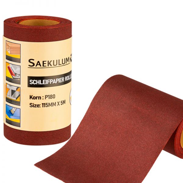 schleifpapierrolle koernung-180